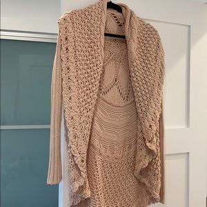 Beautiful Nude Blush Cardigan